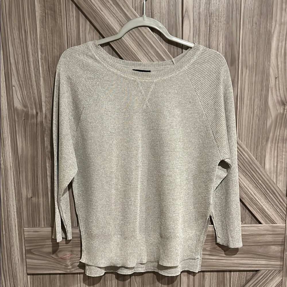 Italian Yarn Knit Mossimo Dutti Women's Gray Sweater